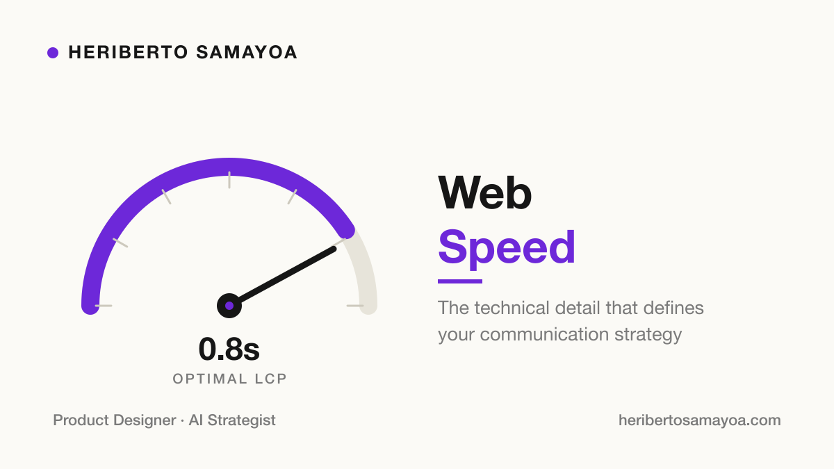Web Speed: The Technical Detail That Defines Your Communication and Sales Strategy